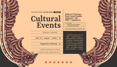 Gunungan Wayang Çizim tasarımı tasarım fikri