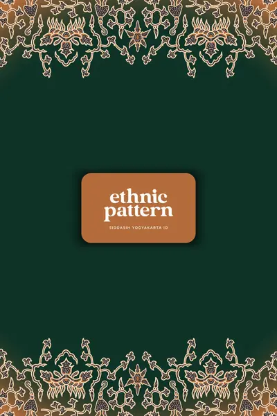 Sidoasih batik desenli Yogyakarta batik vektör tasarımı