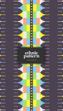 Endonezya Flores Örgü Çizimi