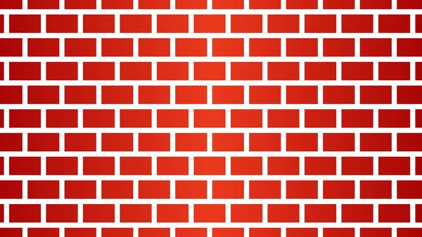 Modèle Mur Briques Rouges Illustration Motif Géométrique Avec Couleur Rouge — Image vectorielle