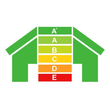 Konsept tasarım için enerji şeması. 3d vektör illüstrasyonu. Çizelge konsepti. Vektör simgesi. Vektör illüstrasyonu