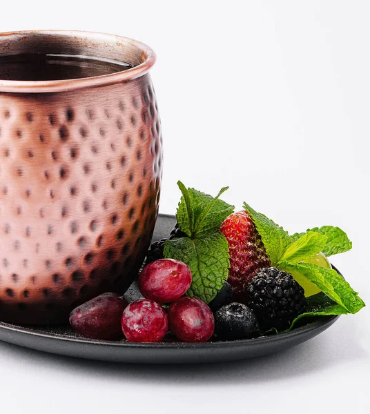 Rosehip Tea Aniseed Mint Berries — Stockfoto