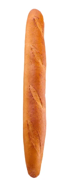 Krokant Frans Stokbrood Geïsoleerd Witte Achtergrond — Stockfoto
