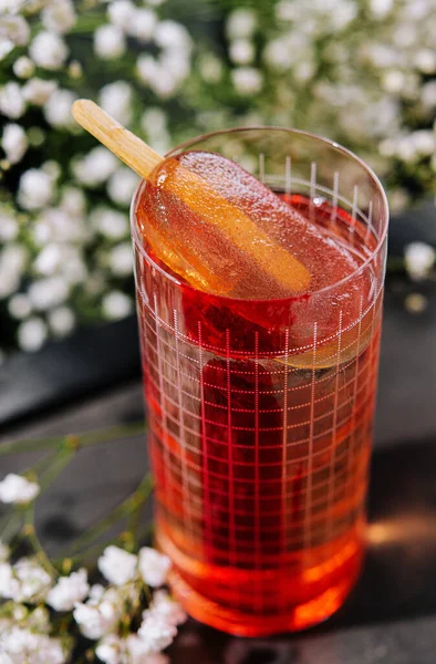 Traditional Asia Cold Drink Fruit Herbal Cold Drink — Foto Stock