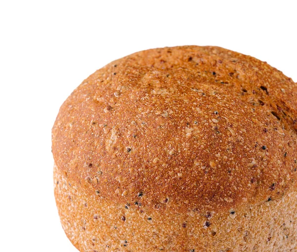Bread Shape Isolated White Background — Stockfoto