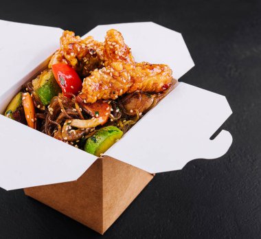 asian chicken in sweet and sour sauce