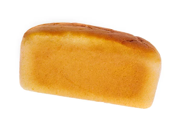 Хліб Ізольований Білому Тлі — стокове фото