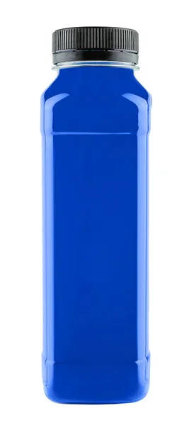 Детоксикация Голубого Фруктового Коктейля Бутылке — стоковое фото