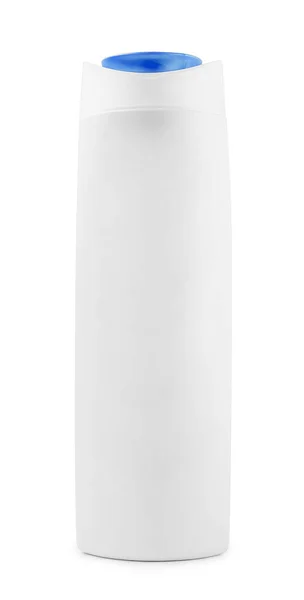 Shampoo Gel Lotion Witte Plastic Fles — Stockfoto