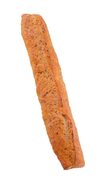 Loaf Bread Isolated White Background — Fotografia de Stock