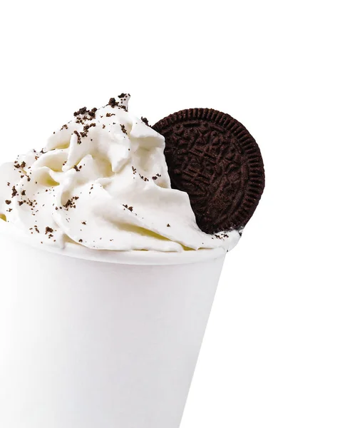 Coffee Mocha Milkshake Cookies Cream — Stok fotoğraf