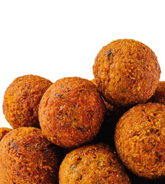falafel beyaz arka planda izole