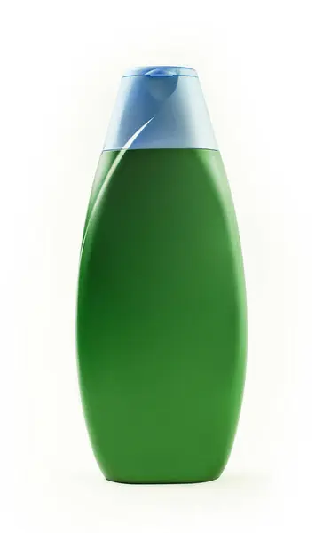 Purple Plastic Bottle Shampoo Shower Gel Isolated — Foto de Stock
