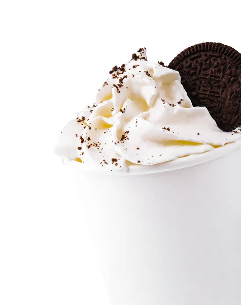 Coffee Mocha Milkshake Cookies Cream — стоковое фото