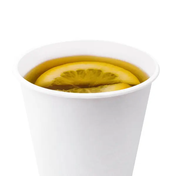 Tea Lemon Plastic Cup — Foto de Stock