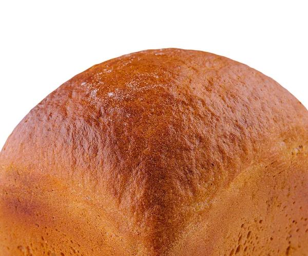 Fresh Rye Bread Isolated White Background — Stock Photo, Image