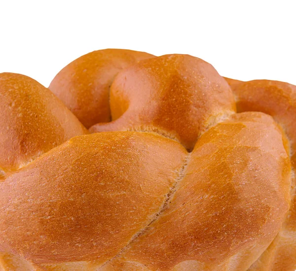 Bread Shape Isolated White Background — Stock Photo, Image