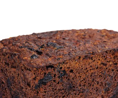 Çavdar ekmeği ile fındık ve meyveler