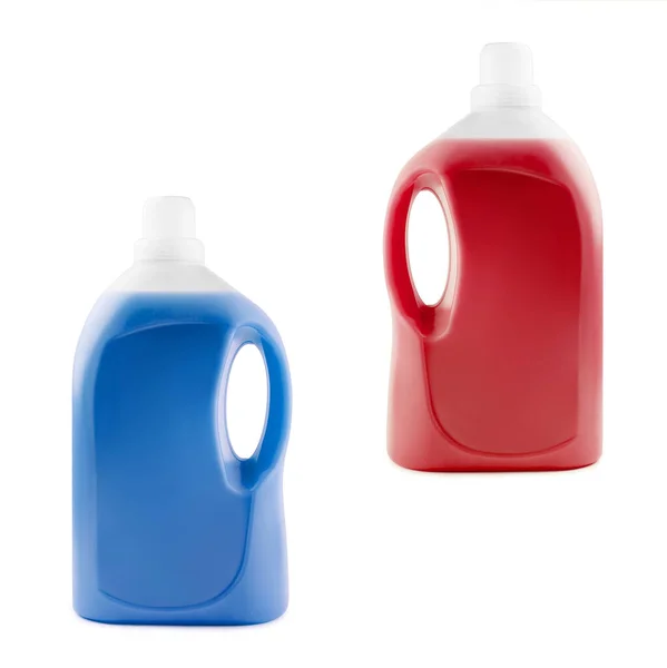Jabón Líquido Detergente Botellas Plástico — Foto de Stock
