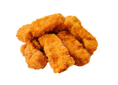 Tavuk Külçeleri Beyaz Arkaplanda İzole Edildi