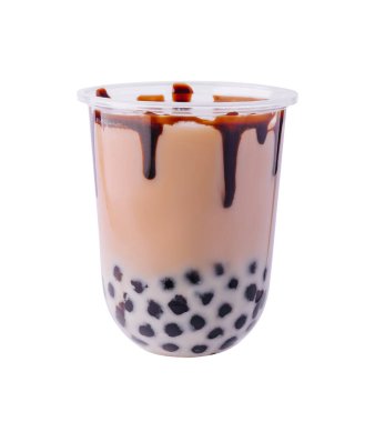 Tapyokalı sütlü çay.