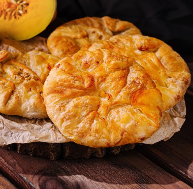 Balkabaklı lezzetli tatlı vertuta