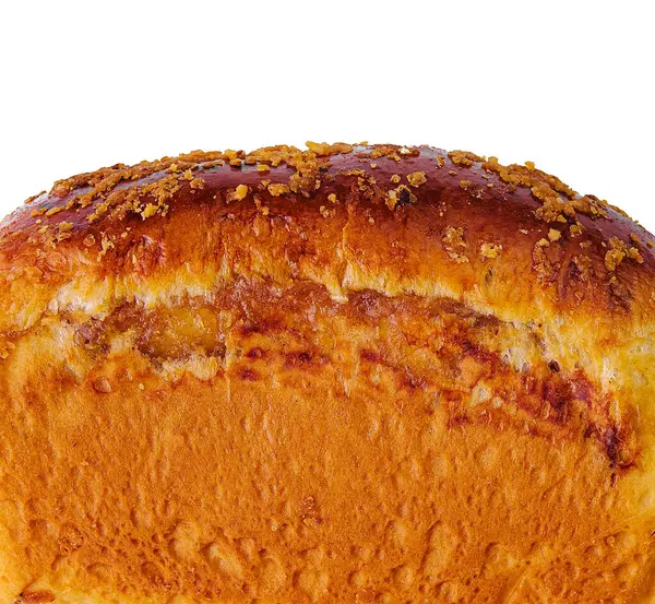 Pão Doce Recheado Com Geléia Maçã — Fotografia de Stock
