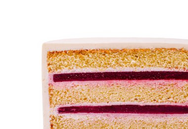 Pastada farklı sünger katmanları, canlı jöle ve krema dolgusu var. Rengarenk kısımları, kutlamalar ve toplantılar için mükemmel bir tatlı oluşturuyor..