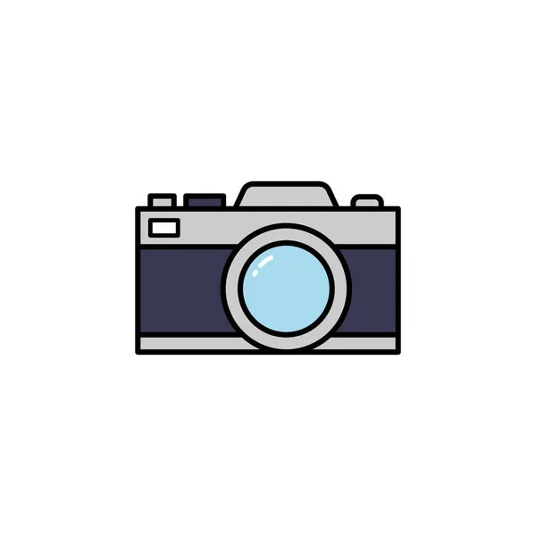 stock vector Isolated Vector Camera Icon