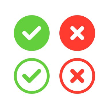 Yuvarlak Denetim İşaretleri ve X İşaretleri