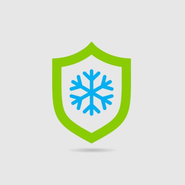 Soğuk Koruma Kalkanı Rozet Simgesi