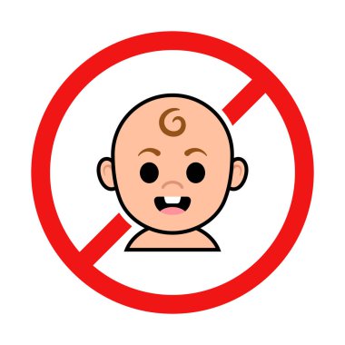 Beyaz Arkaplanda Bebek Çocuk İmza Yok