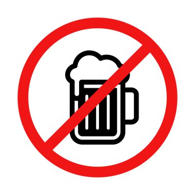 Beyaz Arkaplanda Bira İşareti Yok