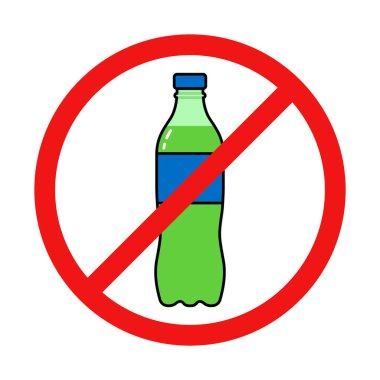 Beyaz Arkaplanda Karbonatlı İçecekler Yok İmza