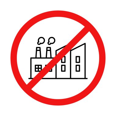 Beyaz Arkaplanda Fabrika İşareti Yok