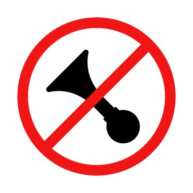 Beyaz Arkaplanda Boynuz İşareti Yok