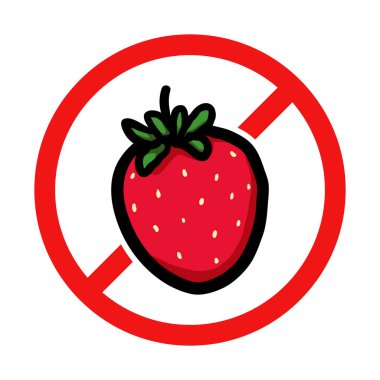 Beyaz Arkaplanda Çileksiz İşaret