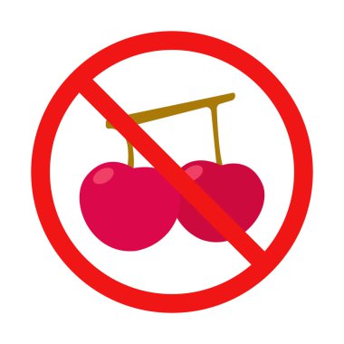 Beyaz Arkaplanda Kirazsız Vektör İmzası