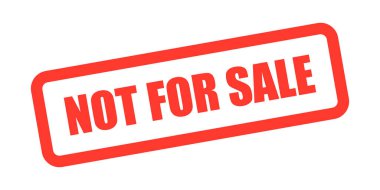 Satılık Değil Damga Etiketi
