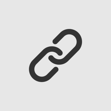 Vektör Basit İzole Bağlantı Simgesi