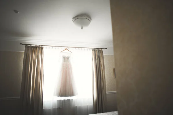 Perfect Wedding Dress Room Bride — Stock Photo, Image