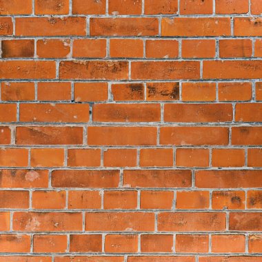 Background of brick wall texture. Orange brick wall texture background. Brick wall background.