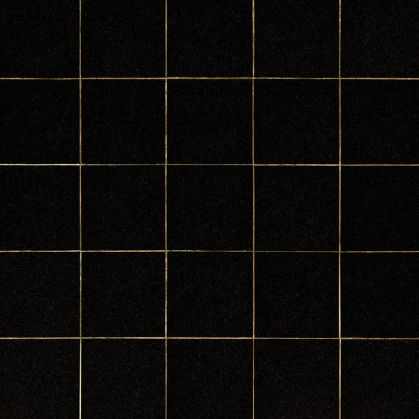 Gold lines on black background. Square texture, tile ready.