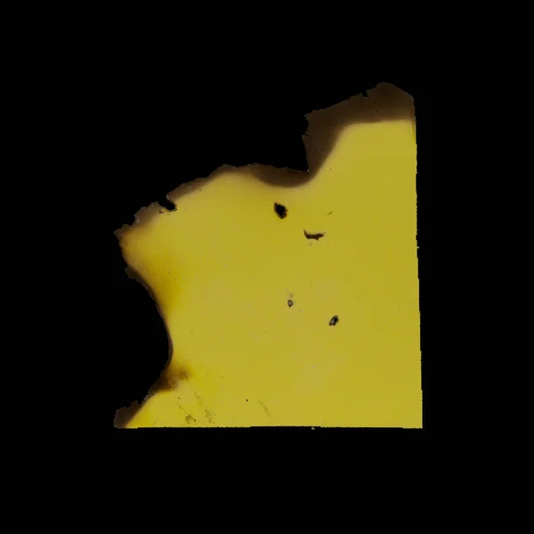 abstract composition of an old paper with an open hole