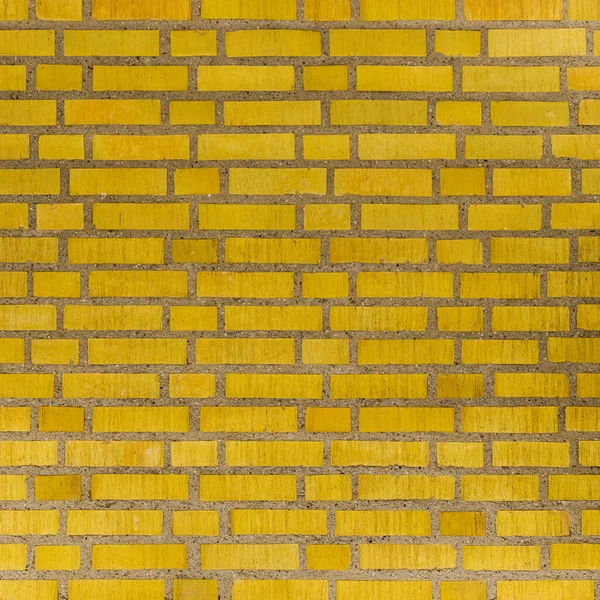 Background of brick wall texture. Yellow brick wall texture. Yellow brick wall background.
