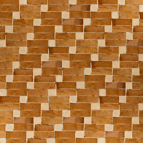 Background of brick wall texture, square format. Closeup view.
