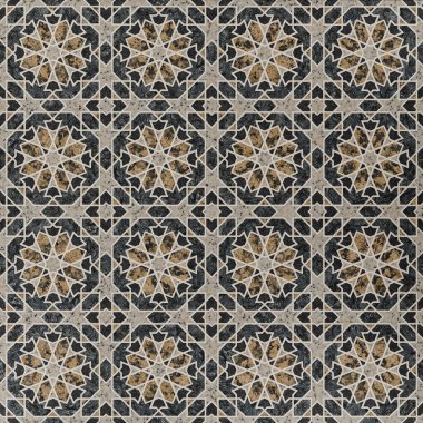 Geometrik şekilli kusursuz desen. resimleme