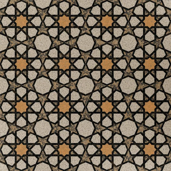 Geometrik şekilli kusursuz desen. resimleme