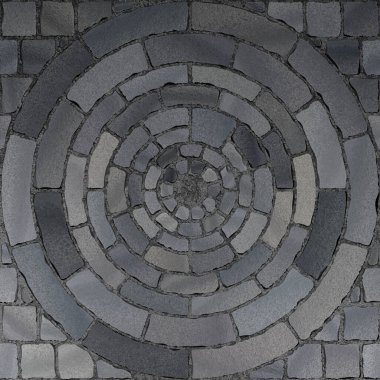 Taş kaldırımın soyut arkaplanı