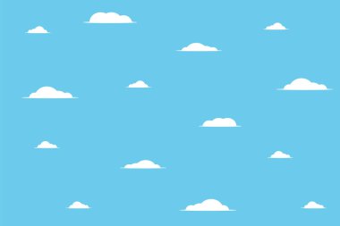 sky with clouds and stars vector illustration background texture